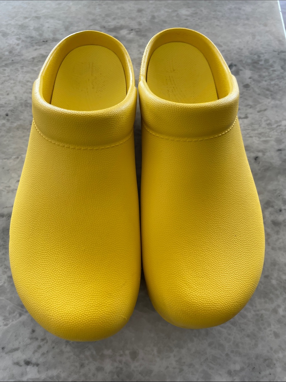 Dansko Yellow Slip-On Clogs